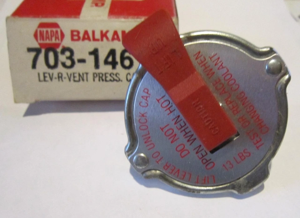 71-72-73-74-75-76-77-78-79-80-FORD-MERCURY-TRUCK-AMC-DODGE-PLYMOUTH-RADIATOR CAP - Image 2 of 3