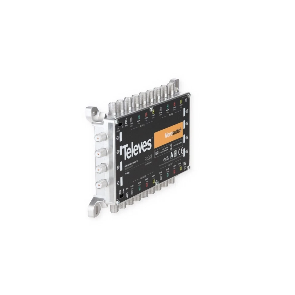 Televes MS98C NevoSwitch Multischalter, 9 Eingänge, 8 Ausgänge (714601) - Bild 4 von 4