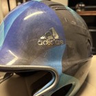 Adidas Climalite Triple Stripe - Blue Batting Helmet Sz 6 3/8-7 3/8 W/ Mask — photo 6