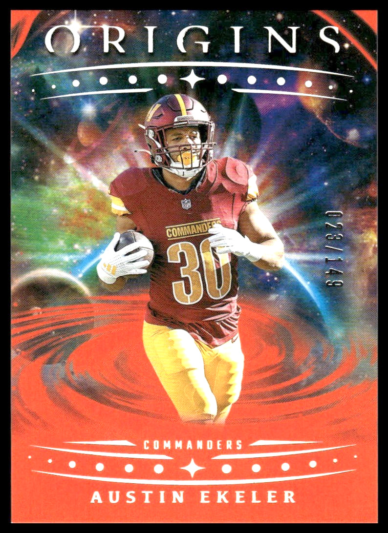 2025 Panini Origins - Austin Ekeler #33 Orange /149
