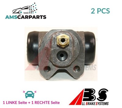RADBREMSZYLINDER TROMMELBREMSE PAAR HINTEN 2808 ABS 2PCS P NEU OE QUALITÄT