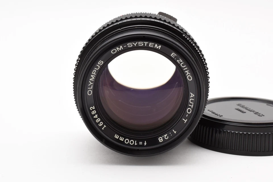 [Casi COMO NUEVO] Lente teleobjetivo Olympus OM-SYSTEM Zuiko Auto-T 100 mm f/2,8 JAPÓN Foto 4 de 4