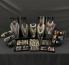 212 pc Antique Vintage Estate Costume Jewelry Some Signed. Lot 749
