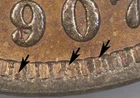 PCGS MS64RB INDIAN CENT *SNOW 14 & POLIQUIN 15 PLATE COIN*