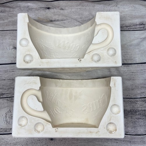 Holland Mold H1608 Popcorn Cup Mug Ceramic Slip Casting Mold Vintage