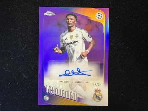 Aur Lien Tchouam Ni 2025 Topps Chrome Aur Lien Tchouam Ni Auto