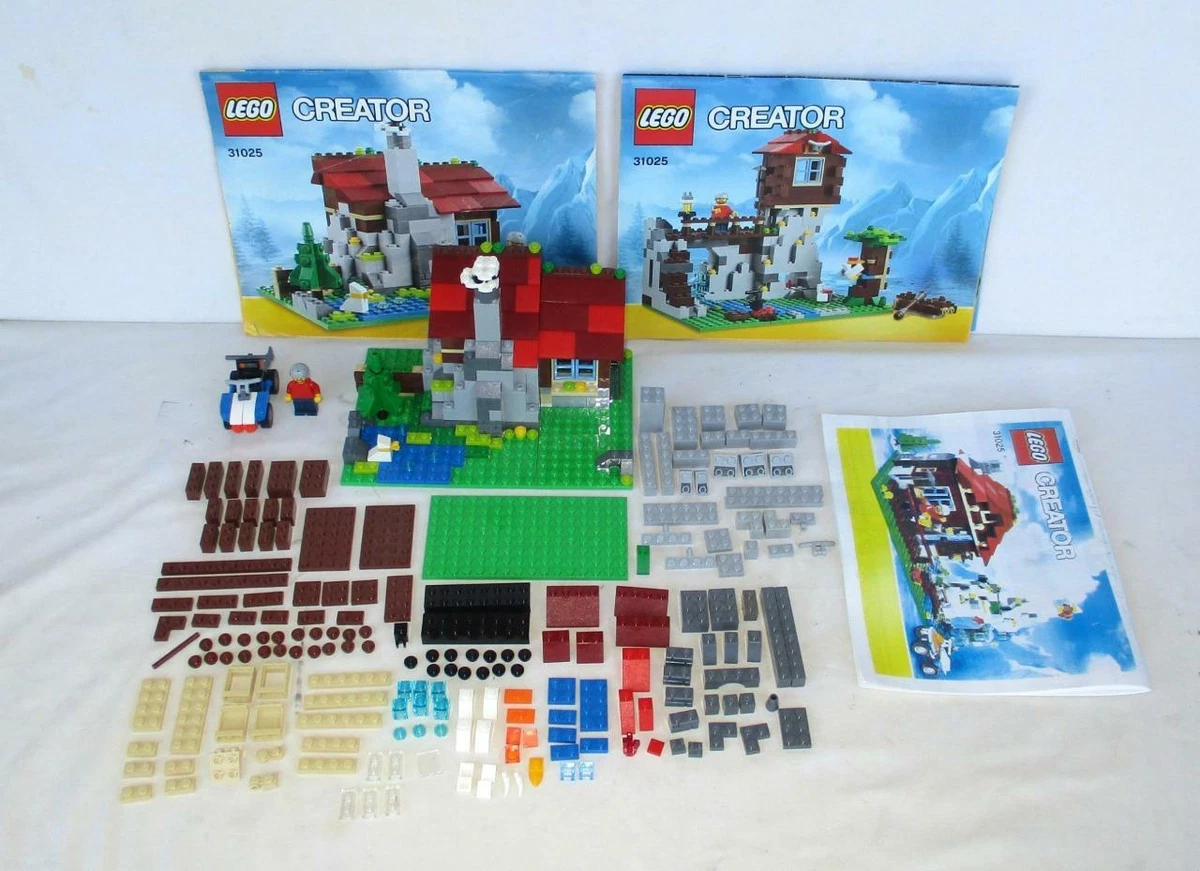 Lego Creator 3 1 Set No. 31025 Complete With 3 Books And Has Been
