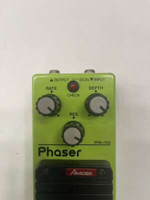ギター AMDEK/PHK-100 Amdek PHK-100 Phaser Analog Phase Shifter Vintage Guitar Effect