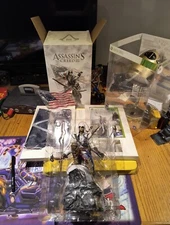Assassin's Creed III Xbox 360 Limited Edition Big Box With Sealed Flag N More