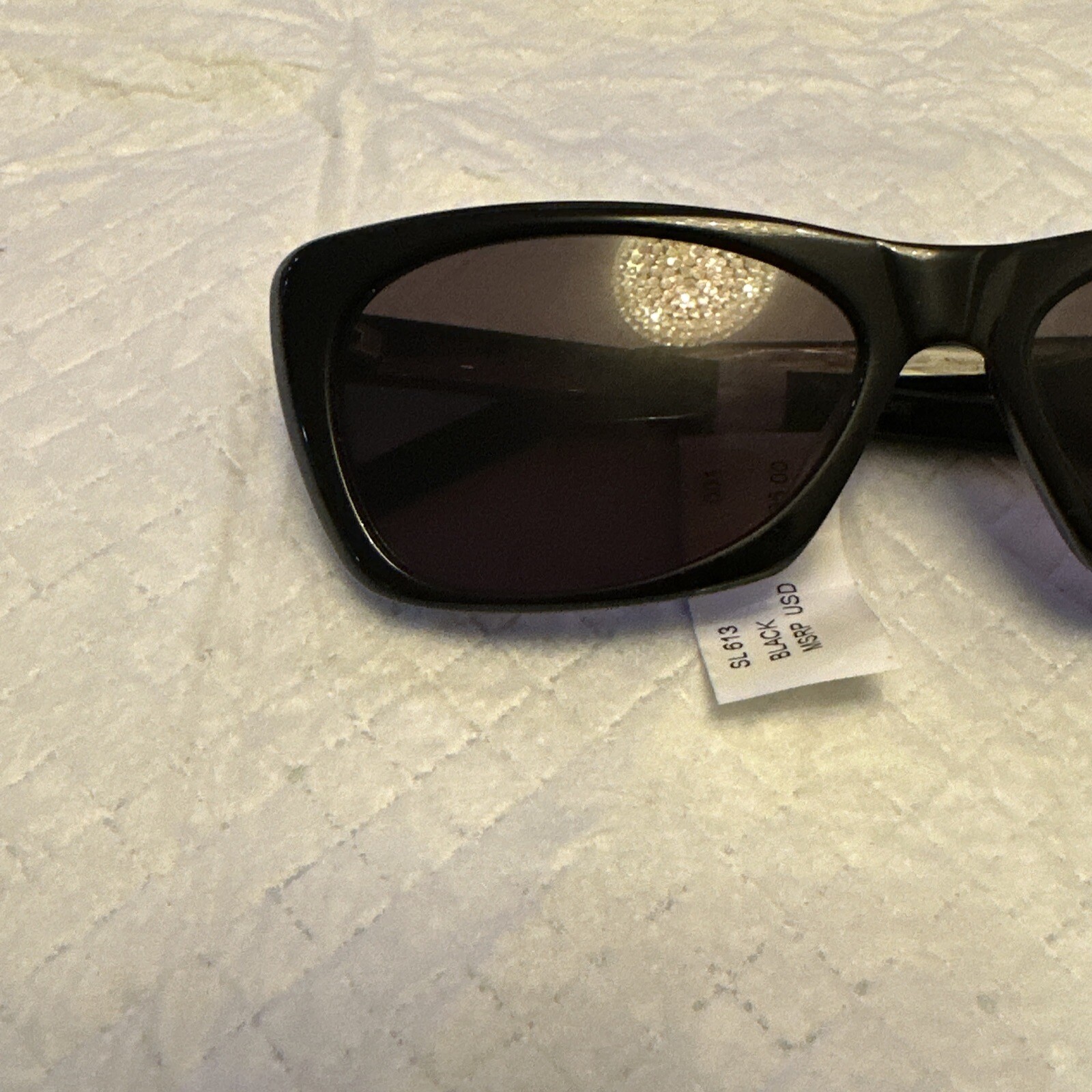 Occhiali da sole Saint Laurent SL 613 Unisex Nero 58 16 140 Nuovi 100% Autentici NUOVI