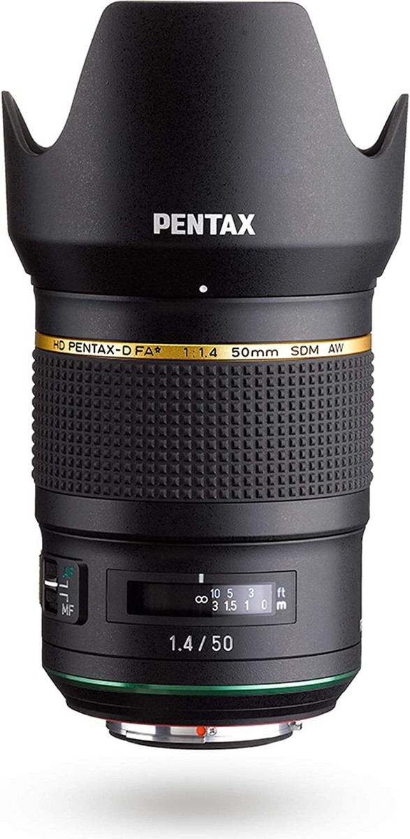 Pentax HD D-FA 50mm F/1.4 SDM AW Lens - Black for sale online | eBay