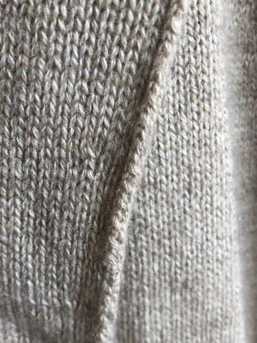 2000 $ L Donna Karan Black Label Kollektion 100 % dicker Kaschmir geknoteter Pullover - Bild 3 von 24