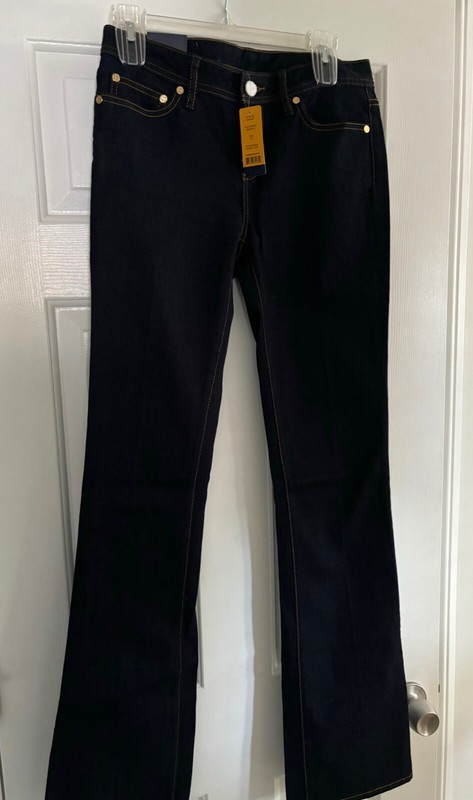 Tory Burch women’s Classic Tory Jeans Size 26 dark denim