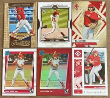 Alec Bohm 2021 Panini Rookie Lot Donruss Red Holo Phoenix Timeless Legacy More!