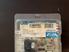 ICM CONTROLS ICM275C FAN BLOWER CONTROL BOARD, REPLACEES CARRIER ROBERTSHAW