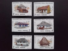 1986 - Romania - The Romanian Village Museum-Bucharest, Mi. 4275 - 4280,  MNH