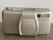 Olympus Infinity 76 AF 35mm Film Camera For Parts Or Repair