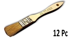 12 Chip Brush Brushes Perfect Adhesives Paint Touchups Sizes 0.5" 1" 1.5" 2" 3"