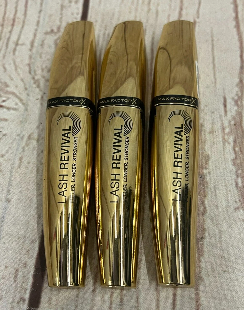 3X 11 ml MAX FACTOR Lash Revival Mascara 002 Black Brown eBay