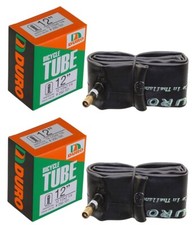 2 (TWO) DURO BICYCLE 12" 1/2 X 2 1/4 TUBE 33MM STANDARD SCHRADER/AMERICAN VALVE.