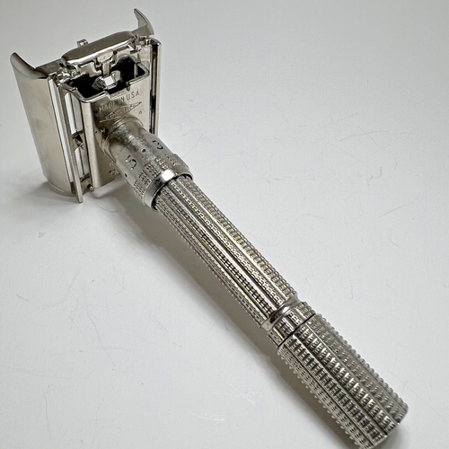 Gillette Slim Adjustable [H4 1962] Vintage Safety Razor eBay