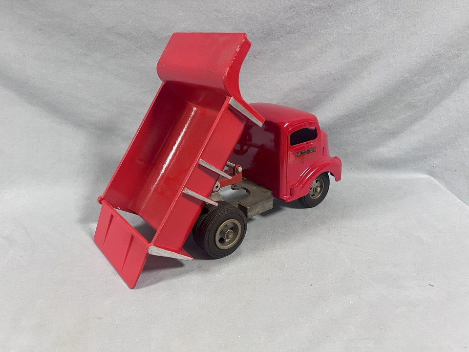 Smith Miller GMC Dump Truck Red Drive-O-Dump 1950s NICE & FULLY ...