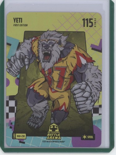 Bo Jackson Battle Arena #RAD-230 Yeti (Travis Kelce) 80's Rad Steel