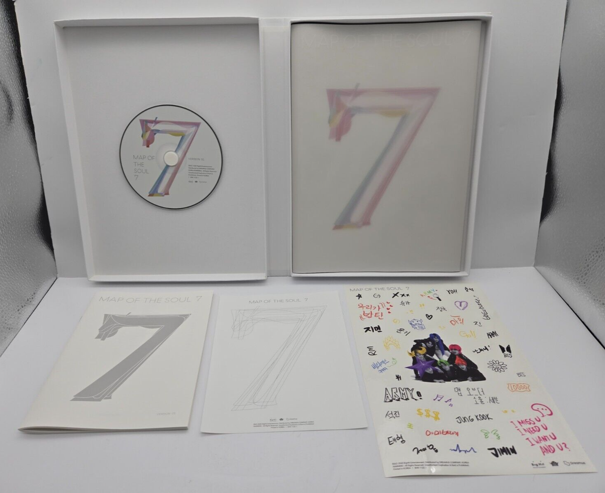 BTS MAP OF THE SOUL 7 セット Amazon.com: BTS Bangtan Boys - MAP of The Soul : 7 Album+Folded