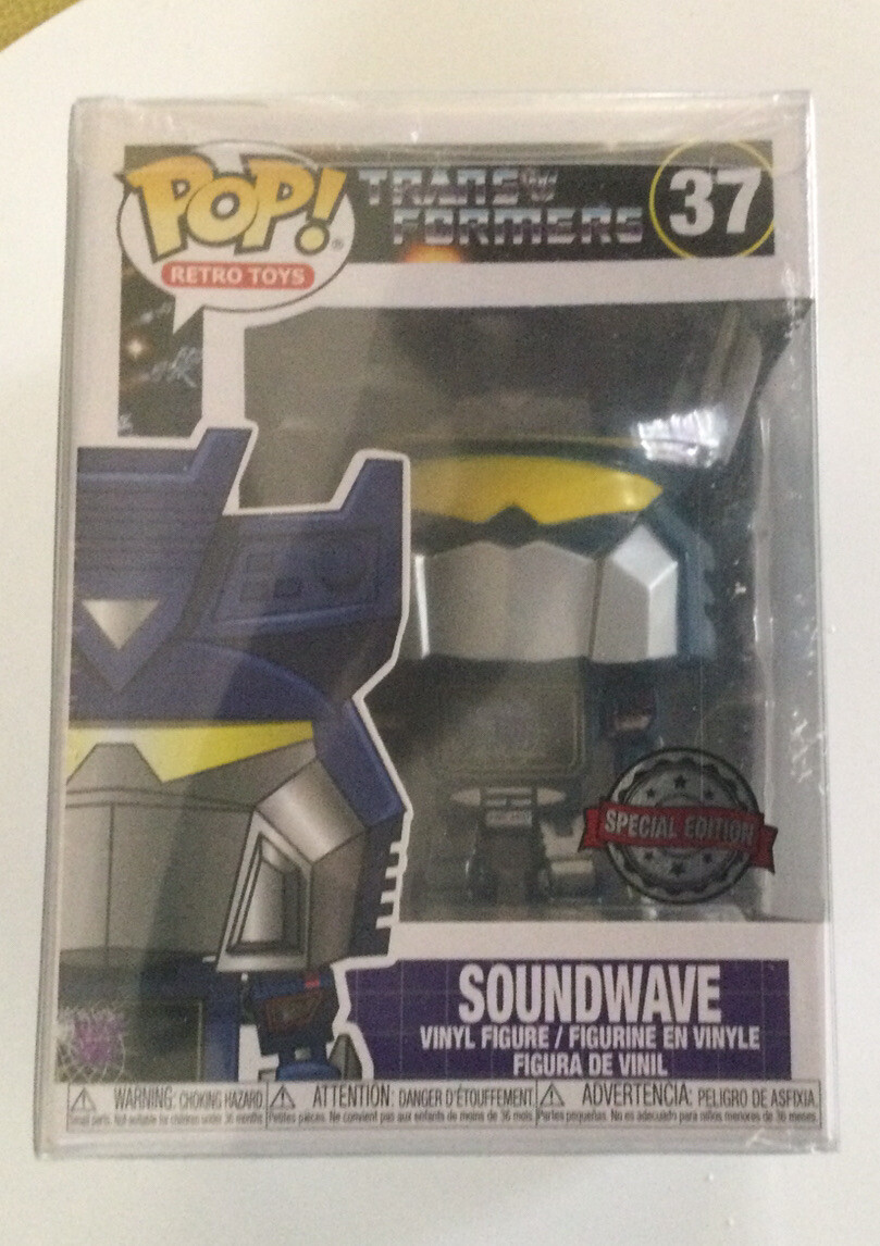 Funko POP! Retro Toys: Soundwave #37 - Transformers Special