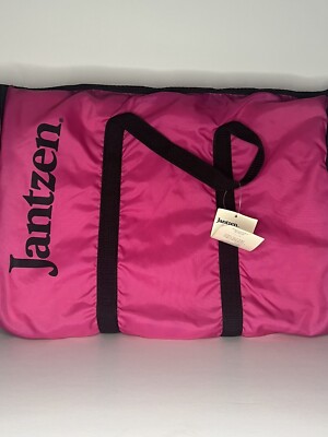 Jantzen Tote Cooler Bag Picnic Vintage Pink