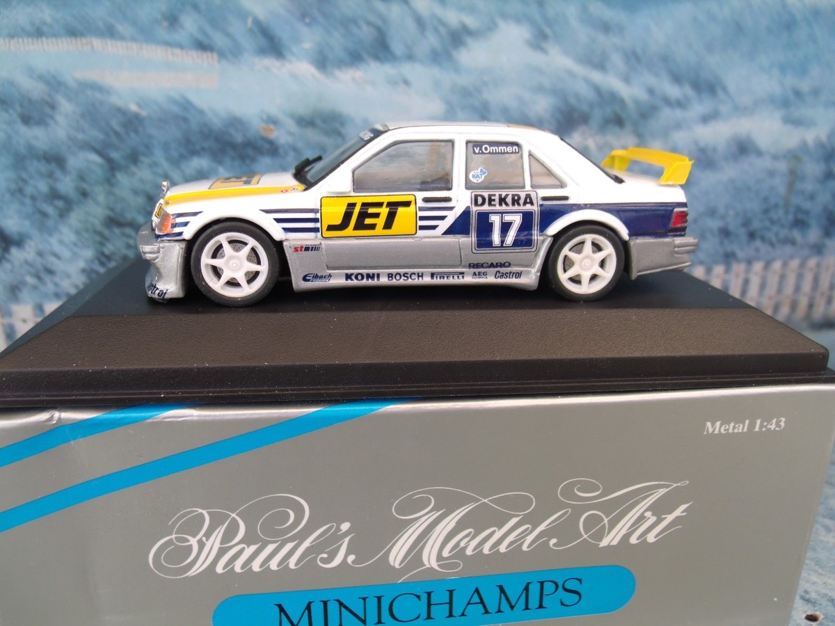 ミニカー MINICHAMPS 1/43 Mercedes-Benz 190E 1/43 Minichamps MERCEDES BENZ 190E Evo 1 Ommen | eBay