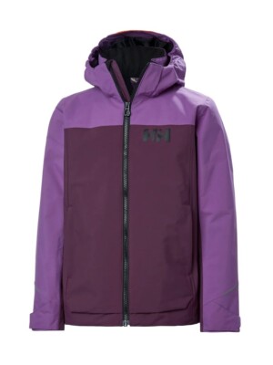 NWT  Helly Hansen Juniors' Sogndal Windbreaker Rain Jacket 16/176 Amethyst
