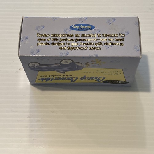 Xonex Champ Convertible Mini Pedal Car Blue Ltd Ed Diecast GL172 085475136133 - Picture 12 of 12