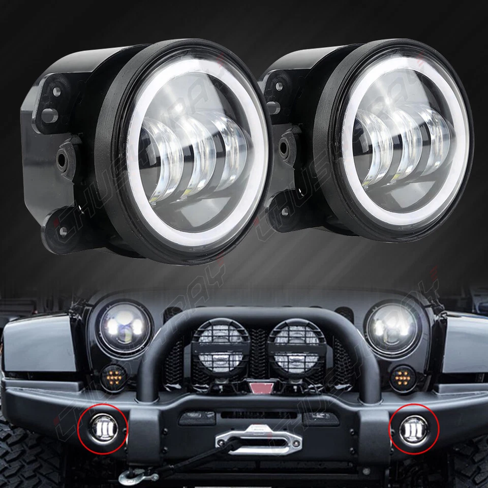 For Chrysler PT Cruiser 2006~2010 Pair Front Bumper Fog Driving Light Left Right - Image 2 of 4