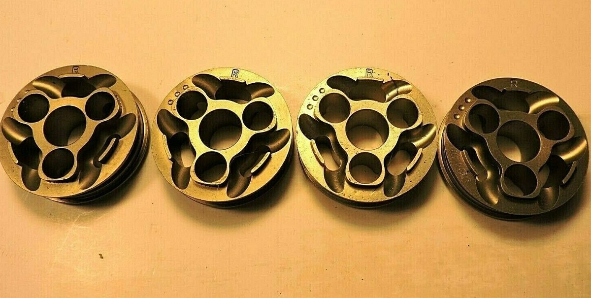 4) Penske High Flow 1 degree/ 4 degree shock pistons DEI NASCAR