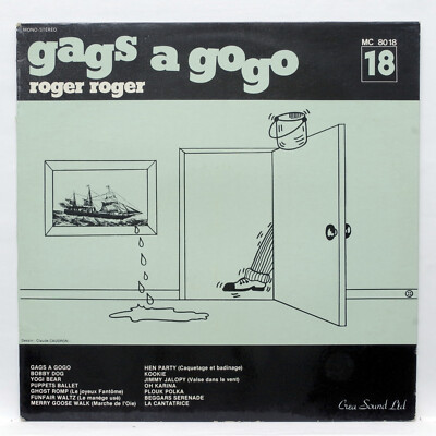 ROGER ROGER ⸺ gags a gogo ⸺ CREA SOUND LTD MC8018 ⸺ 1979 french