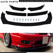 Front Bumper Lip Spoiler Splitter Gloss Black For Hyundai Tiburon Gt Body Kit Front Bumper Lip Spoiler Splitter Gloss Black For Hyundai Tiburon Gt Body Kit
