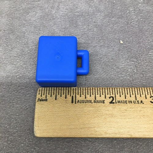 Lego DUPLO Blue Figure Suitcase Approx. 1 1/2" tall - Picture 8 of 8