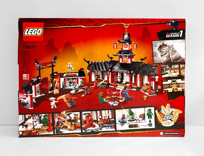 Lego Ninjago Monastery of Spinjitzu 70670 Brand New Sealed | eBay
