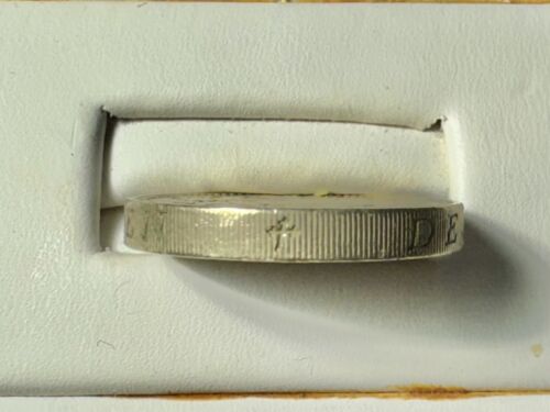 Upside Rim Letter Error 1983 Great Britain 1 Pound Coin Elizabeth II England U K - Picture 3 of 4