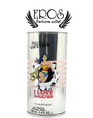 JEAN PAUL GAULTIER I Love Gaultier WONDER WOMAN Eau Fraiche Perfume  NEW