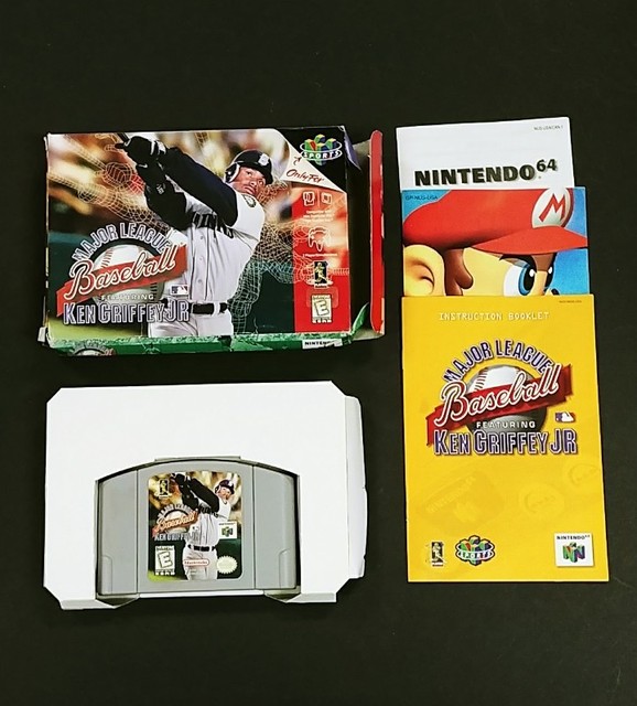 Major League Baseball Featuring Ken Griffey Jr. (Nintendo 64, N64 1998