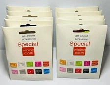 Reiko Microfiber Wiping Cleaning Glass/Mirror Cloth ✅️10 PACK Of 6 PIECE