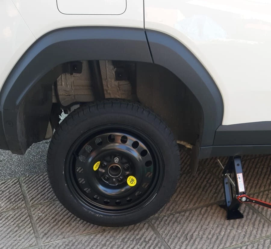 Ersatzrad Reserverad Notrad 17" für DACIA DUSTER 2024 mit Wagenheber £ Etui - Bild 4 von 4