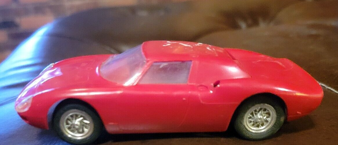 Vintage Electric Slot Car/ Sports Car Red all Tires (untested) eBay