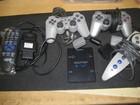 Large Bundle Lot Of Sony PlayStation 1 and 2 Accessories Controller's Etc.