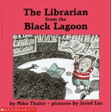The Librarian from the Black Lagoon - 0590503111, paperback, Mike Thaler