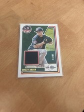 Wyatt Bauer 2020 Panini USA Baseball Relic /99 USAM-WB