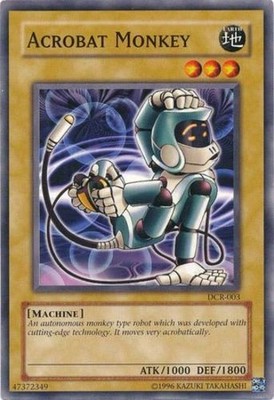 Acrobat Monkey - DCR-003 - Common - Unlimited Edition - Heavily Played