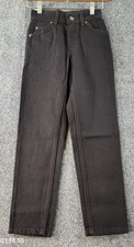 VTG 90's Levi's 512 Slim New Old Stock Orange Tab Jeans Girl 8 Reg/21x24 Black